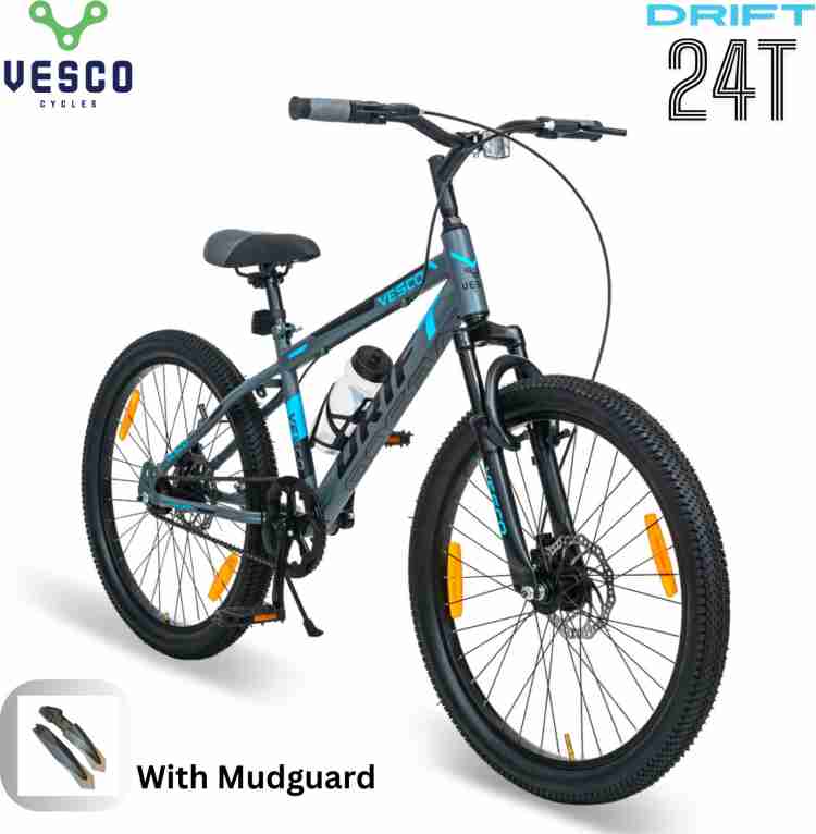 VESCO Drift 24T Bicycle Big Kids Boys Girls 9 to 15 age 24 T Mountain Cycle Price in India Buy VESCO Drift 24T Bicycle Big Kids Boys Girls 9 to 15 age 24 T Mountain Cycle online at Flipkart