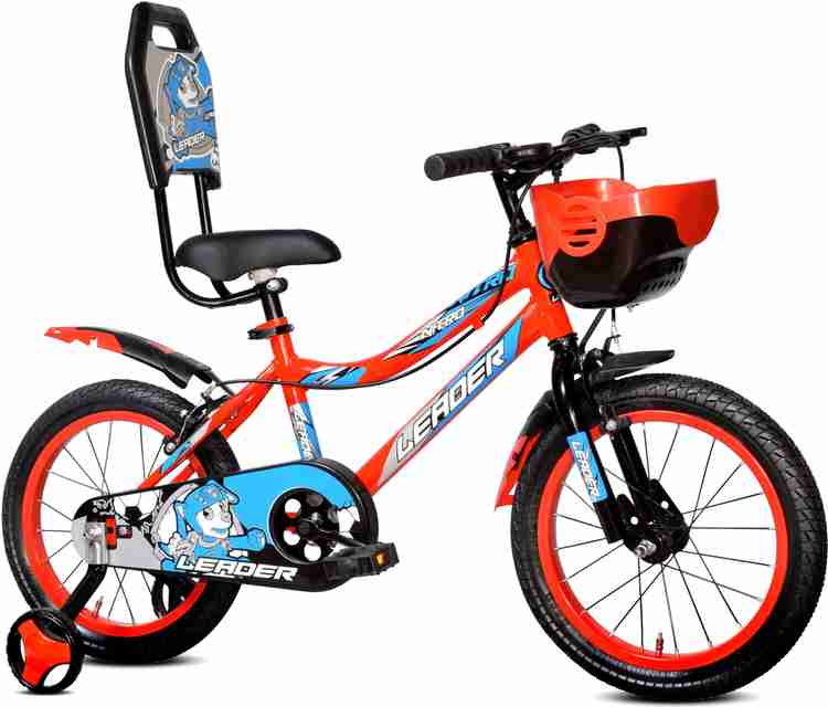 LEADER Nitro Kids 16T Cycle Bike SEMI Assembled with Steel Frame