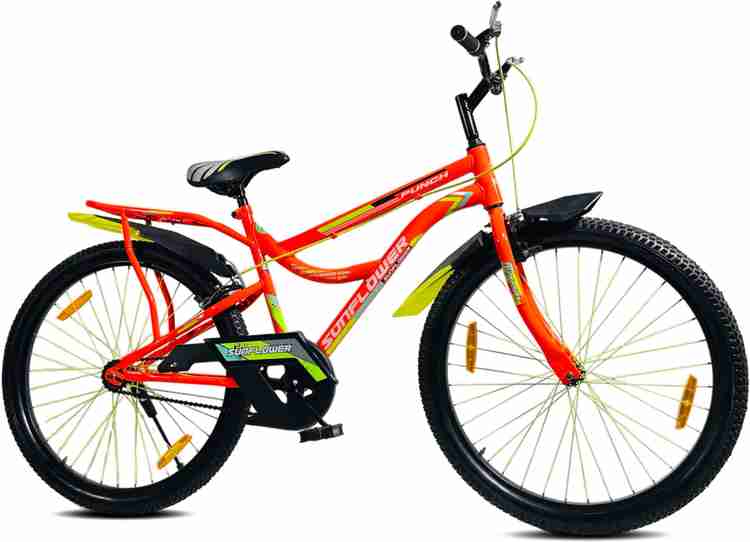 Sunflower PUNCH 26T x 2.40 TYRE TUBE KIDS CYCLE FOR BOYS GIRLS AGE 13 YEARS 26 T Mountain Cycle Price in India Buy Sunflower PUNCH 26T x 2.40 TYRE TUBE KIDS