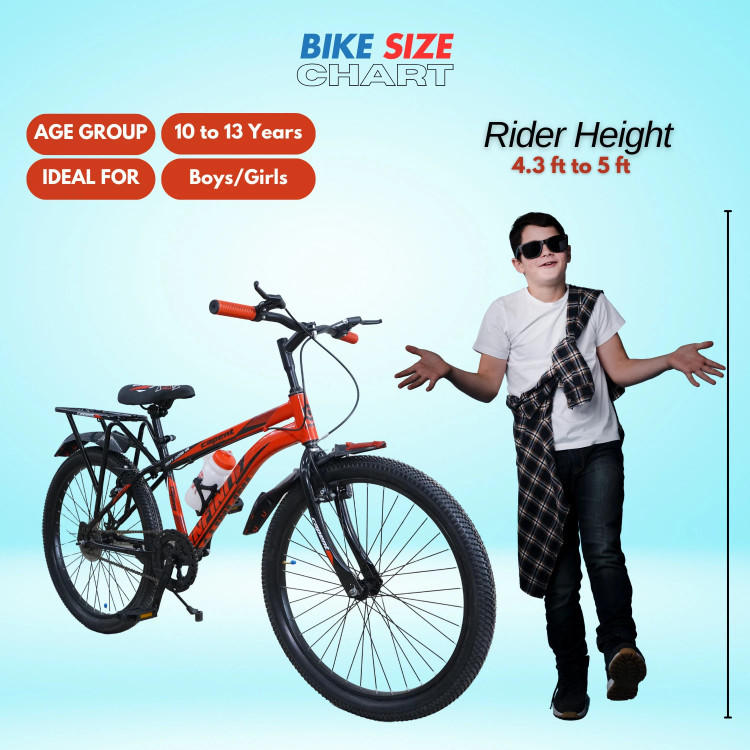 Kids Bike Size For 5ft 10 By Height What Size Bike Is Good For 10 Year