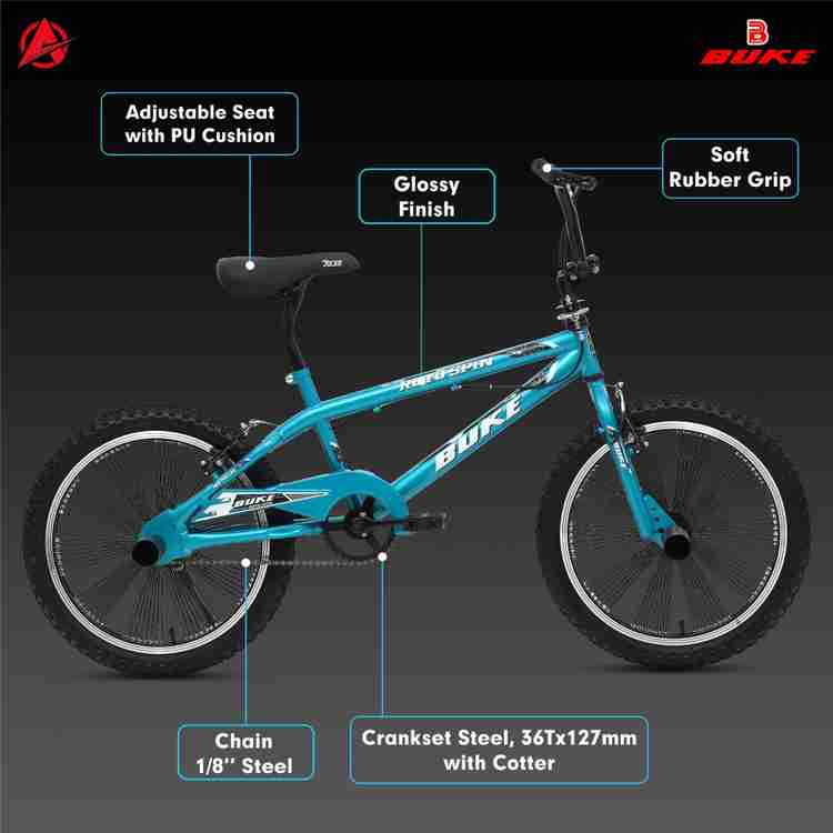 AVON Roto Spin 20T BMX with 360 degree handle rotation 20 T Hybrid Cycle City Bike Price in India Buy AVON Roto Spin 20T BMX with 360 degree handle rotation 20 T