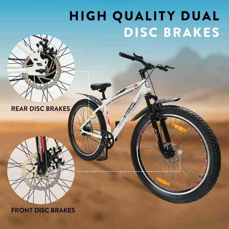 Urban Terrain Bolt Pro Cycles for Men with Steel Frame Dual Disc Brake MTB Bike 27.5 T Road Cycle Price in India Buy Urban Terrain Bolt Pro Cycles for Men