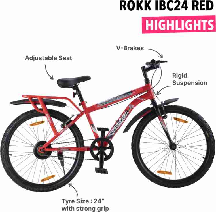 Red mountain discount bike 24 inch