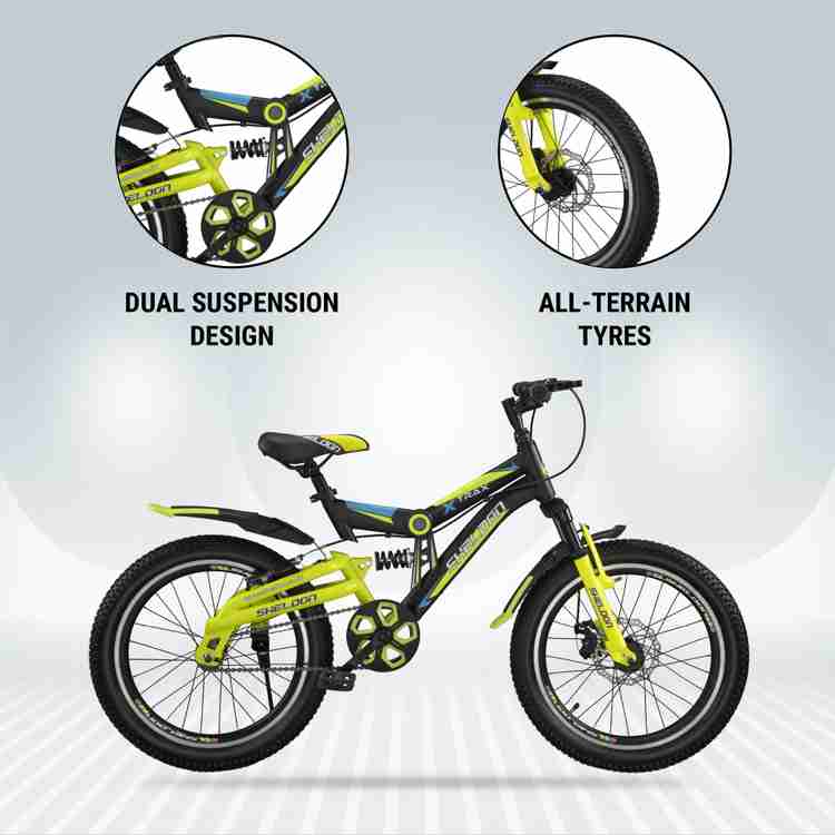 Trax bmx top green