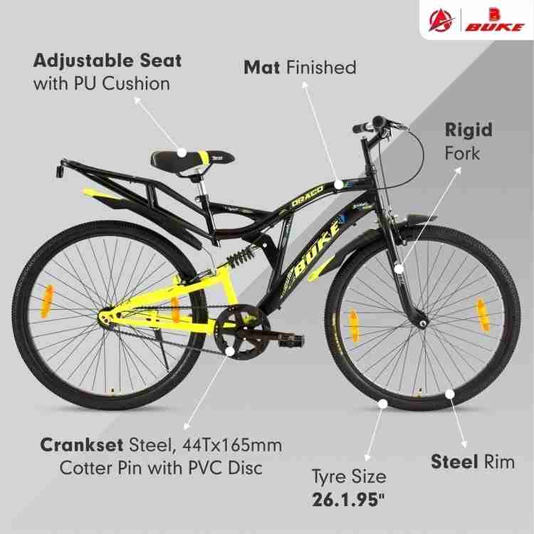 AVON DRACO 26T MTB Cycle for Boys & Men with V Brake