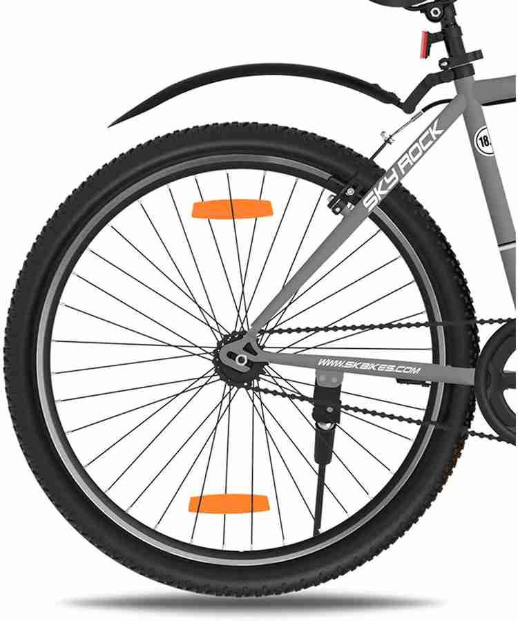 GANG Cycles Skyrock Single Speed Bike With Front Disc and V Brake MT GREY RED 26 T Mountain Cycle Price in India Buy GANG Cycles Skyrock Single Speed Bike With Front Disc and
