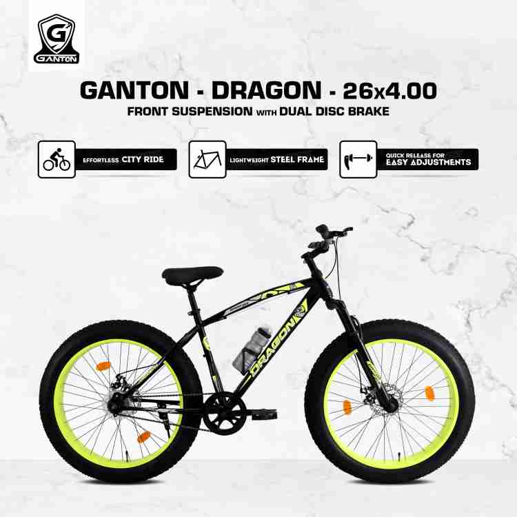 Fat bike on sale with front suspension