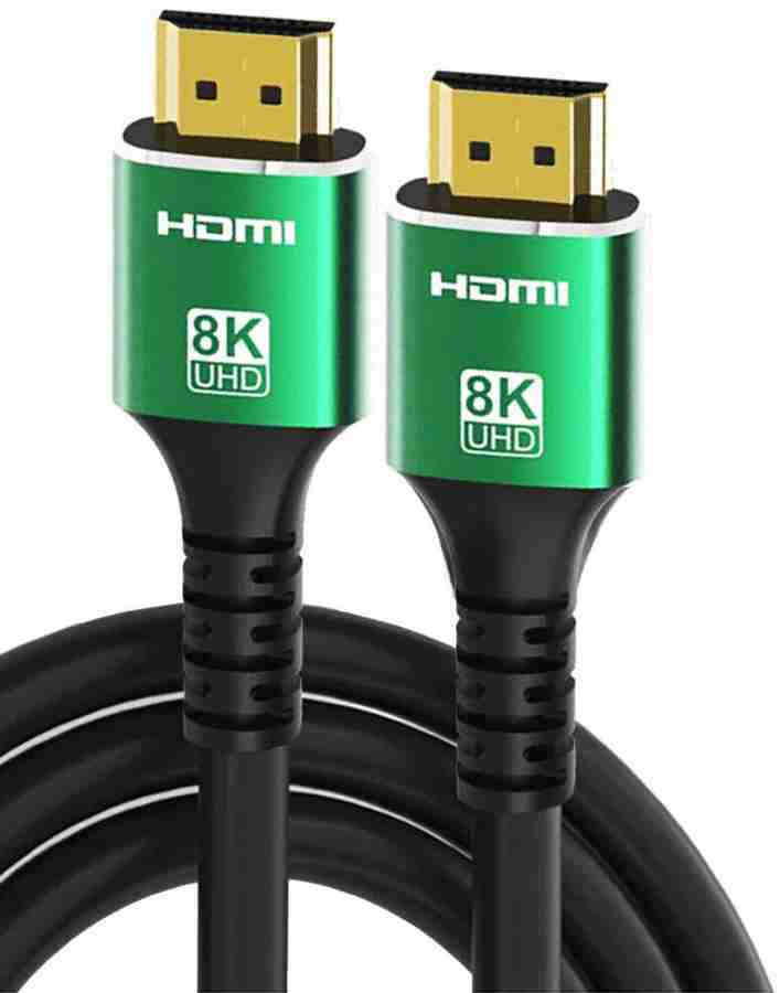 Tobo HDMI Cable 3 m 8k certified 48gbps ultra high speed hdmi 2.1 cable hdmi earc 2.1 cable 4k soundbar to tv 5.1 laptop to monitor TD 1153CC Tobo Flipkart