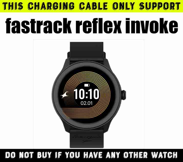 Fastrack reflex 2.0 not charging clearance