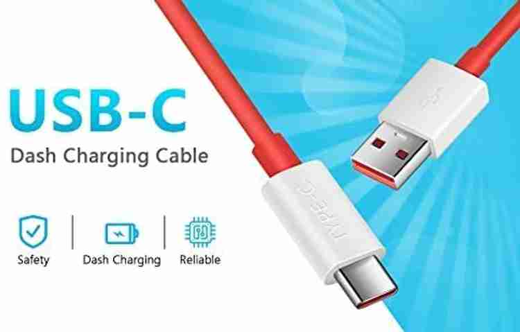 mukti USB Type C Cable 6.5 A 1.00129999999998 m Copper Braiding Data Cable  Original Like Charger Qualcomm QC 3.0 Quick Fast Charging Type C - mukti :  Flipkart.com