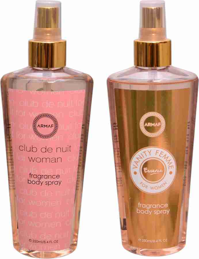 Armaf vanity online femme body mist