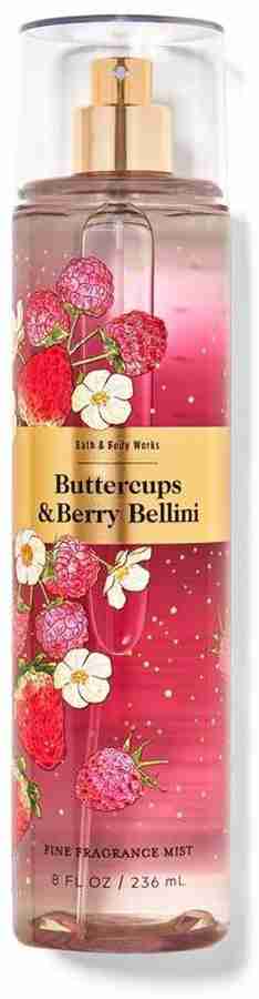 Bath and Body Works Buttercups Berry Bellini Fine Fragrance Body