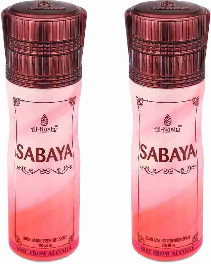 Al Nuaim Sabaya Alcohol Free Deodorant Body Spray Long Lasting