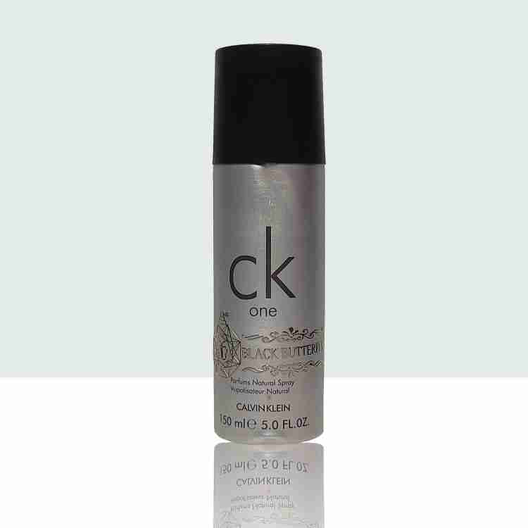 Black Butterfly Calvin Klein CK One Deodorant Spray 5.0 FL.OZ Deodorant Spray For Men Price in India Buy Black Butterfly Calvin Klein CK One Deodorant Spray 5.0 FL.OZ Deodorant Spray For Men Online In...