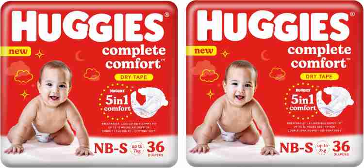 Huggies Little Snugglers Baby Diapers, Size Newborn, 112 Ct