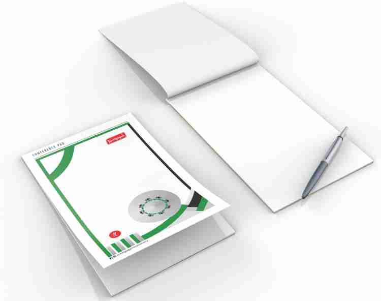 NEELGAGAN Conference Pad. (Type : Plain) Note Pad (14.0 cm x 22.0