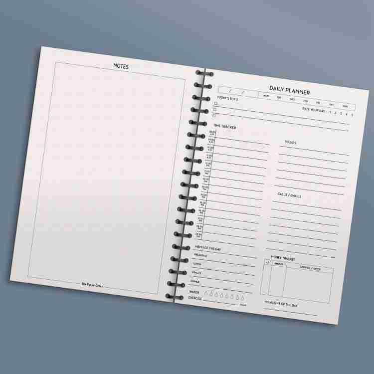 Scrollingideas Neutral Themed Daily Planner Sheets A5 Planner Ruled 32  Pages Price in India - Buy Scrollingideas Neutral Themed Daily Planner  Sheets A5 Planner Ruled 32 Pages online at