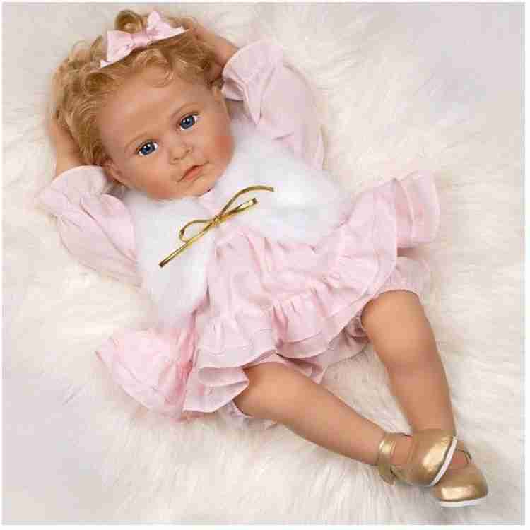 Paradise Galleries Reborn Toddler Girl Doll Lovey Light Blonde