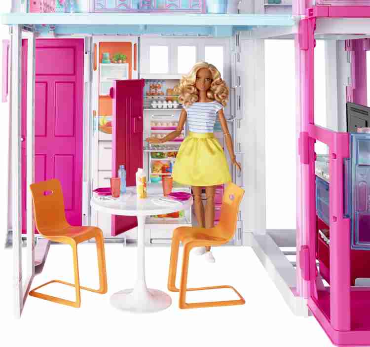 Three story sales barbie doll house