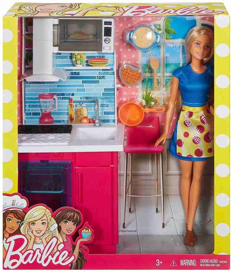 Barbie doll kitchen deals games