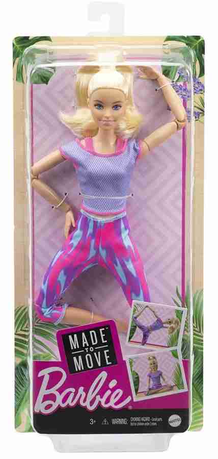 Purple made hot sale to move barbie