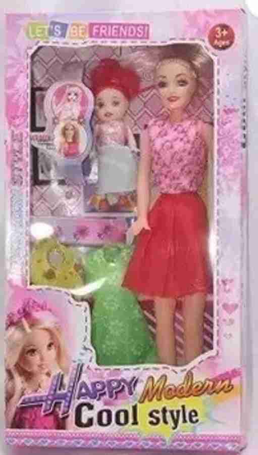 AKFLICKS Beautiful Barbie Doll Set Cute Cool for Kids with Accessories Multicolor Beautiful Barbie Doll Set Cute Cool for Kids with Accessories Multicolor Buy DOLL toys in India