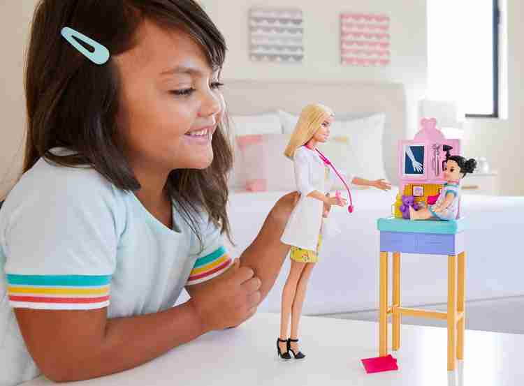 BARBIE Pediatrician Playset Blonde Doll 12 Inch Ideal for Ages 3 Years Old Up Pediatrician Playset Blonde Doll 12 Inch Ideal for Ages 3 Years Old Up Buy