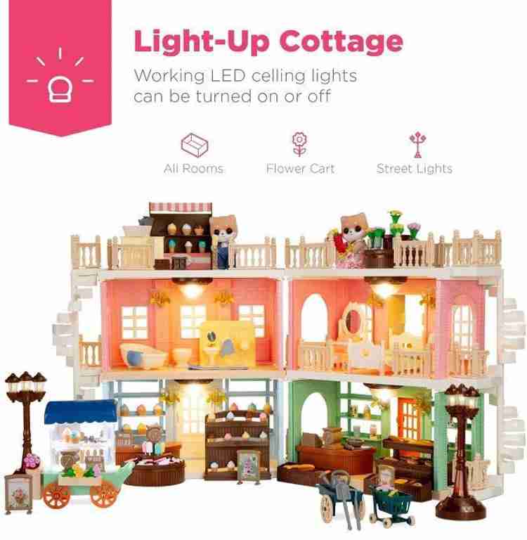 Best Choice Products Deluxe Cottage Dollhouse Mansion 225