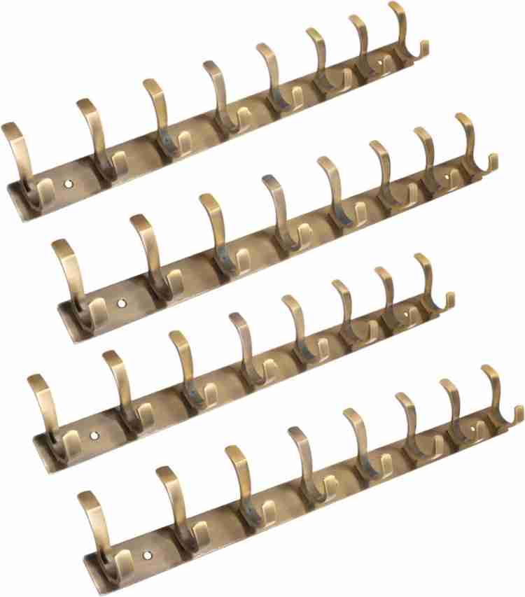 Shoptry Wall Hook Stand Cloth Hanger khunti Key Holder door rod rail hanging for dress Door Hanger Price in India Buy Shoptry Wall Hook Stand Cloth Hanger khunti Key Holder door