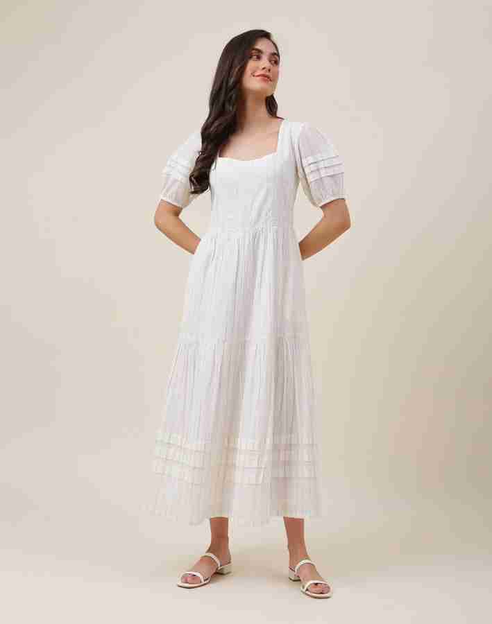 Fabindia white hot sale dress