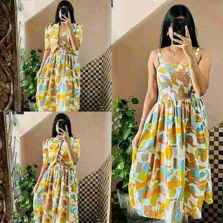 Ladies a line dress top