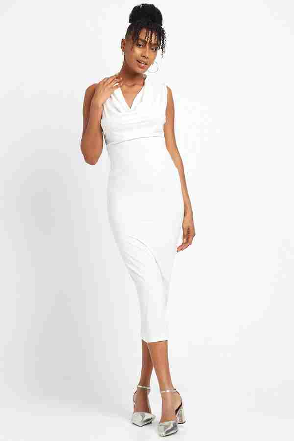 FOREVER 21 Women A line White Dress Buy FOREVER 21 Women A line White Dress Online at Best Prices in India Flipkart