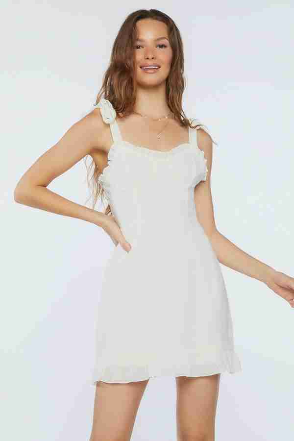 All white best sale dress forever 21