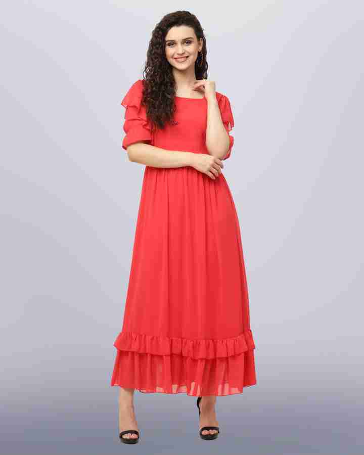 One piece outlet long dress flipkart