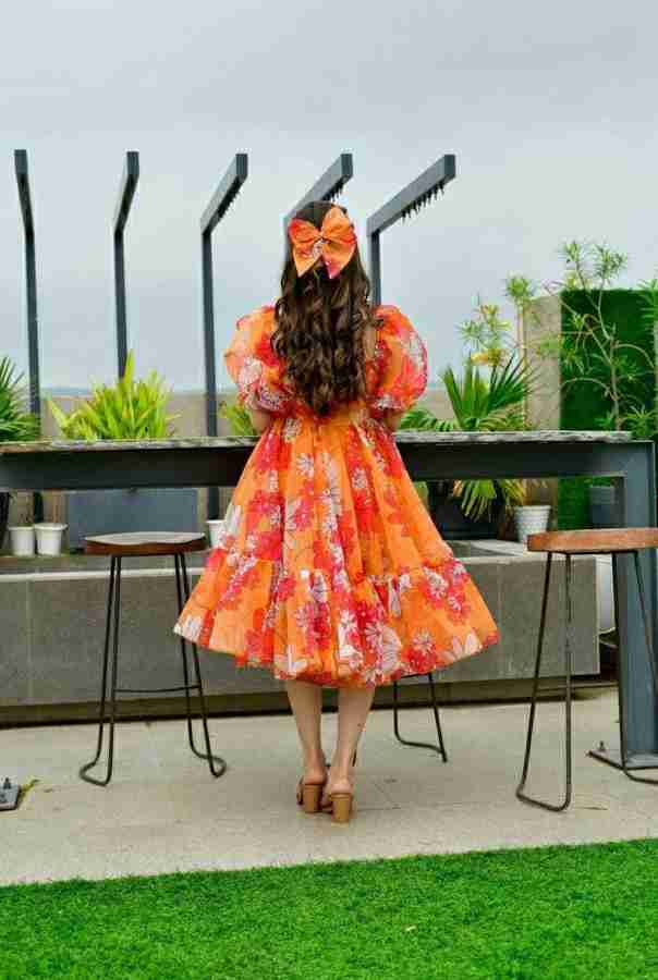 Orange outfit women online