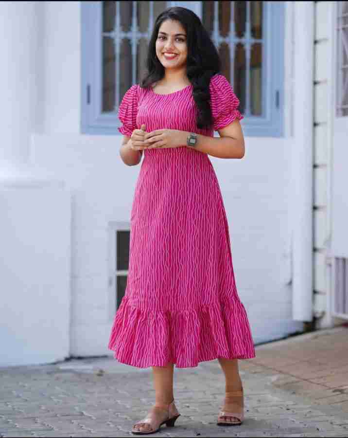 Flipkart sales cotton frock