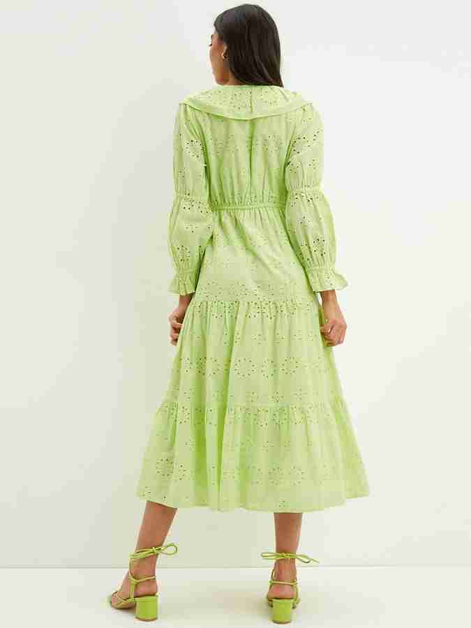 Dorothy perkins green dress clearance