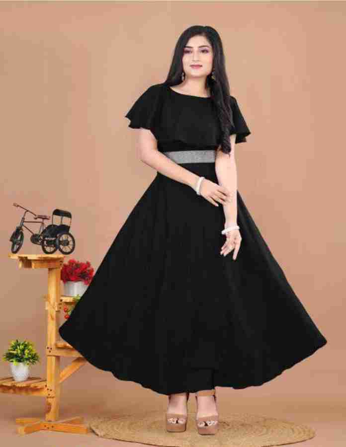 indofly Women Fit and Flare Black Dress Buy indofly Women Fit and Flare Black Dress Online at Best Prices in India Flipkart