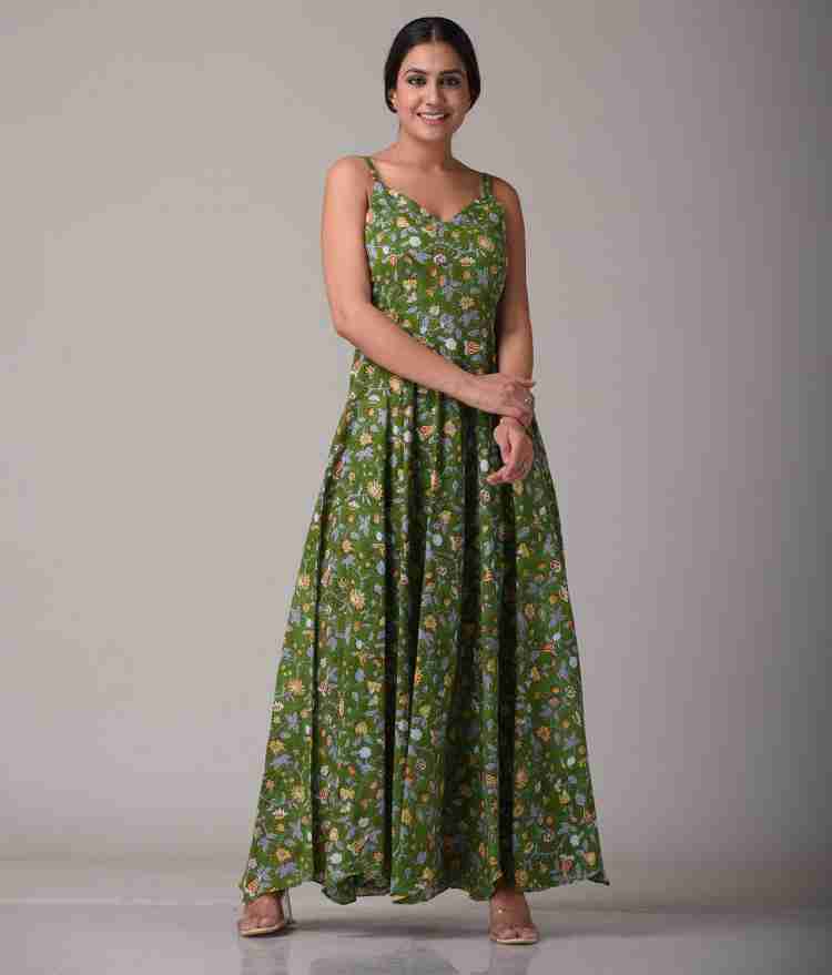 Krishna Crafts Women Maxi Multicolor Dress Buy Krishna Crafts Women Maxi Multicolor Dress Online at Best Prices in India Flipkart