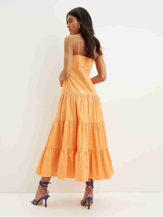 Dorothy perkins orange hotsell dress
