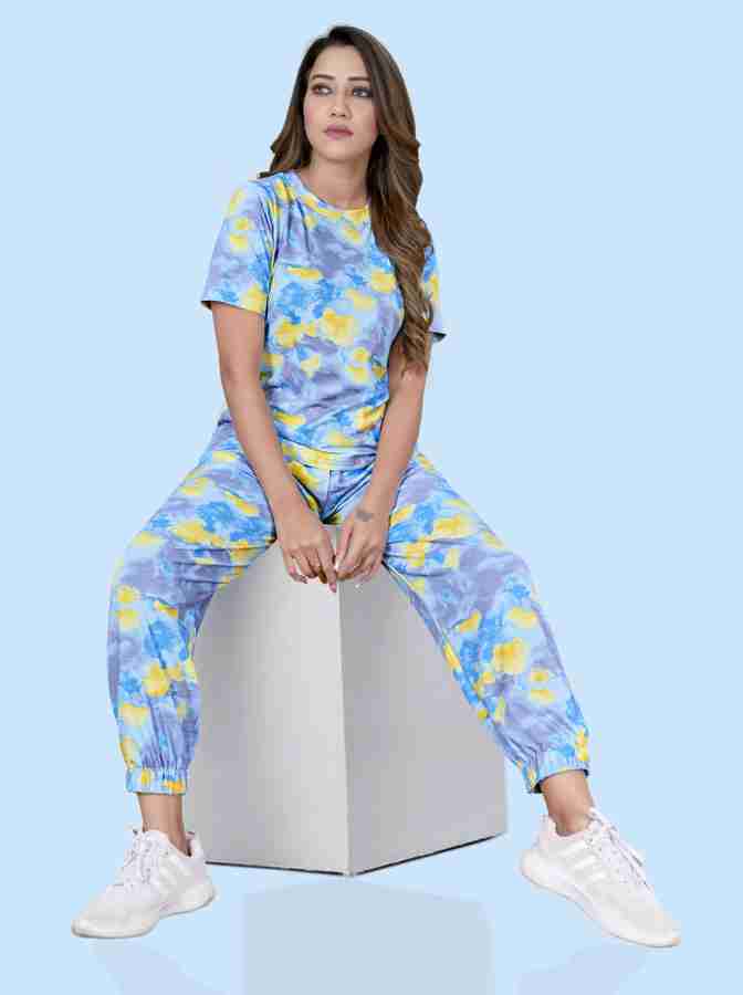 Baba Women Self Design Blue Night Suit Set Price in India Buy Baba Women Self Design Blue Night Suit Set at Flipkart Night Suit Set
