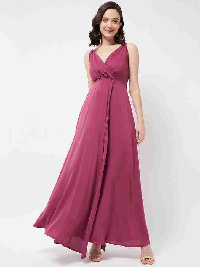 COLOR CAPITAL Women Fit and Flare Pink Dress Buy COLOR CAPITAL Women Fit and Flare Pink Dress Online at Best Prices in India Flipkart