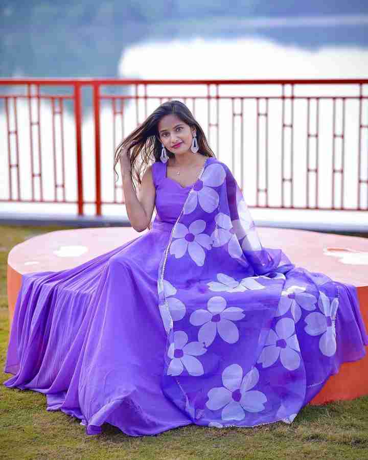 Flipkart silk gown store