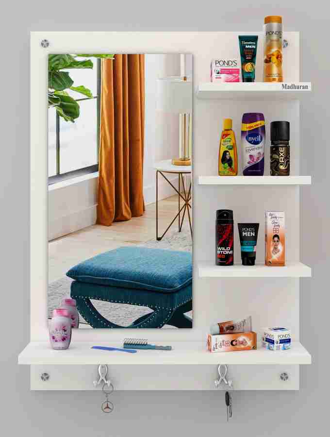 Wall dressing discount table mirror