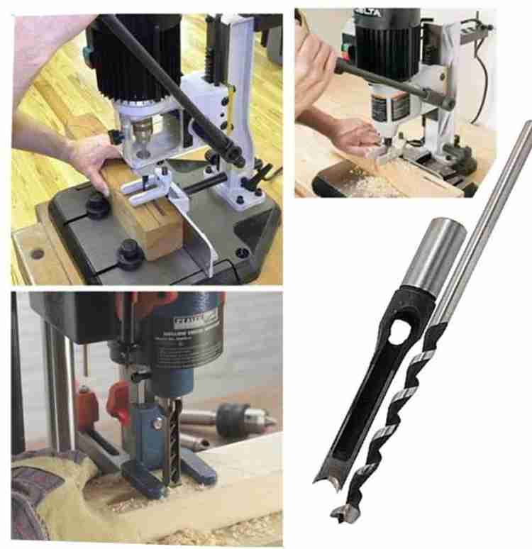 Square hole router bit top