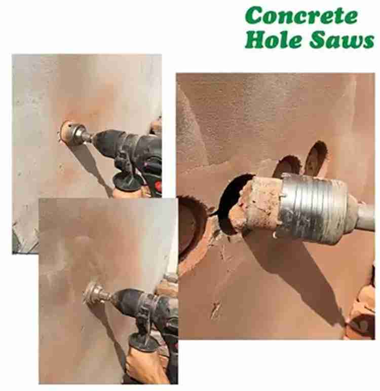 AS TOOL CENTER Concrete Wall Drill Bit Hole Saw Cutter 200 Mm