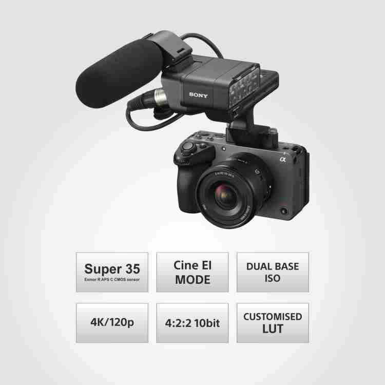 SONY ILME-FX30 Mirrorless Camera Body with XLRHandle|Super35