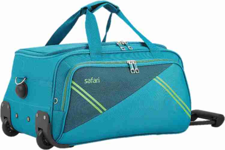 safari duffle bag with trolley