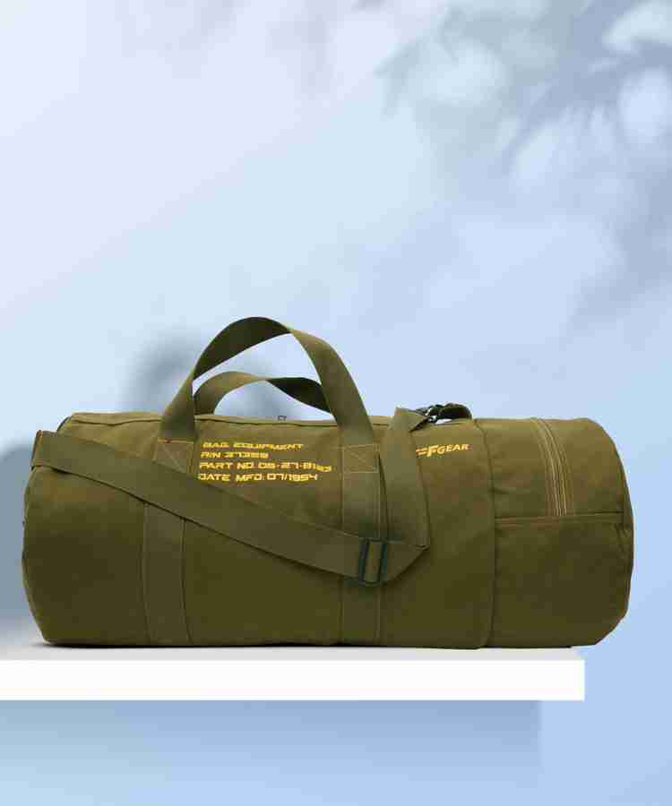 F GEAR 29 inch 75 cm Soldier Duffel Without Wheels Olive Price in India Flipkart
