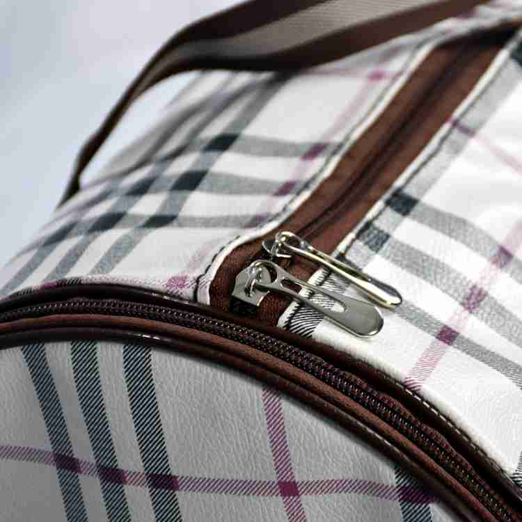 BAGS BEAUTY BURBERRY Gym Duffel Bag BROWN Price in India Flipkart